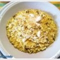 Risotto zafferano e bruscandoli (luppolo[...]