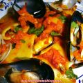 Paccheri di Gragnano con zucca e cozze