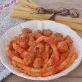 Ziti spezzati con polpettine