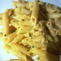 PENNE TONNO PANNA E ZAFFERANO