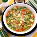 Zuppa di verdure con la lonza