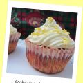 Lemon cupcakes con frosting al cioccolato bianco