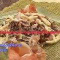Trofie radicchio e speck ricetta da 