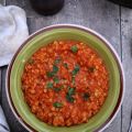 Zuppa di lenticchie rosse speziata