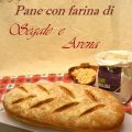 Pane con farina di segale e fiocchi d'avena