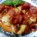 Paccheri ripieni alla caprese