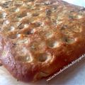 Focaccia con farina di ceci