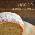 Brioche al profumo di arancia