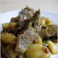 Patate, carciofi e porri