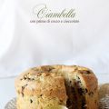 ciambella alla panna di cocco e cioccolato