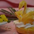 Cigni farciti con panna