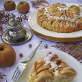 Torta di mele a raggi