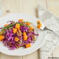 Purple Cabbage salad with Butternut Squash and[...]