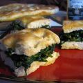 Focaccia e cicoria 