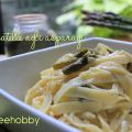 Tagliatelle agli asparagi 
