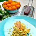 SPAGHETTI ALLA BOTTARGA E MAIONESE DI DATTERINI[...]