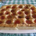 Focaccia con pomodorini