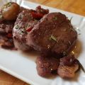 Filetto di maiale al lambrusco con scalogno,[...]