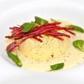 LEI: Sformato di parmigiano 30 mesi su crema di[...]