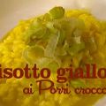 Risotto giallo ai porri croccanti - I men