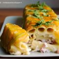 Tortino di pasta e fiori di zucca al gratin -[...]