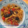 Mezze penne alla puttanesca profumata
