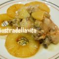coniglio all'ananas