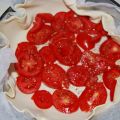 Torta salata di prosciutto cotto e pomodoro
