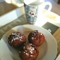 Muffins vegani con olio di cocco e banana