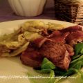 Tagliata di carne all'aceto balsamico con chips[...]