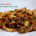 Pollo e verdure alla salsa di soia