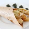 LUI: Fiori di zucchina pastellati