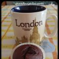 Muffins al cacao con cuore cioccolatoso