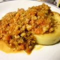 Polenta abbrustolita & ragù di seitan