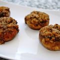 Funghi champignon ripieni cotti in forno