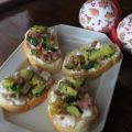 Bruschette con zucchine e Formaggio Certosino