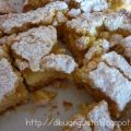 Quadrotti alle mele finger food