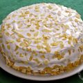 TORTA MERINGATA CON CREMA AL TORRONE