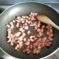 PASTA - FUSILLI CON PANCETTA E MOZZARELLA