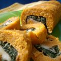 Rotolo di pollo alla bietola e asiago