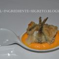 Bocconcini di Alici su Crema di Carote