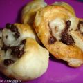 GIRANDOLE CON GOCCE DI CIOCCOLATO