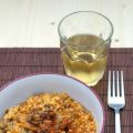 Fregola con salsiccia e funghi