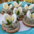 Pane ripieno alle uova e crostini alle uova di[...]