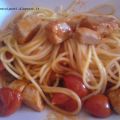 Spaghetti al Tonno con Capperi e Pomodorini