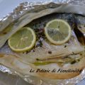 Branzino al cartoccio
