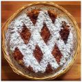 TORTA CON RIPIENO DI CASTAGNE E RICOTTA