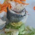 INVOLTINI DI SPIGOLA AL VAPORE
