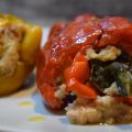Peperoni ripieni con tonno e capperi