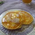 Pancakes con ricotta e miele